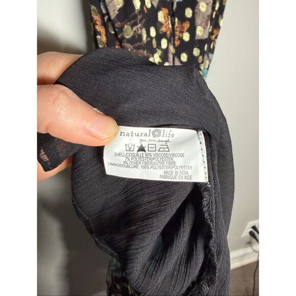 Natural Life Alice metallic maxi dress size XL - Picture 11 of 13